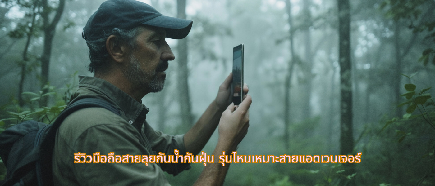 รีวิวมือถือสายลุยกันน้ำกันฝุ่น รุ่นไหนเหมาะสายแอดเวนเจอร์